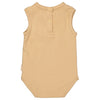 Meisjes Bodysuit MARTA NBW21 van Quapi Newborn in de kleur Sand in maat 68.