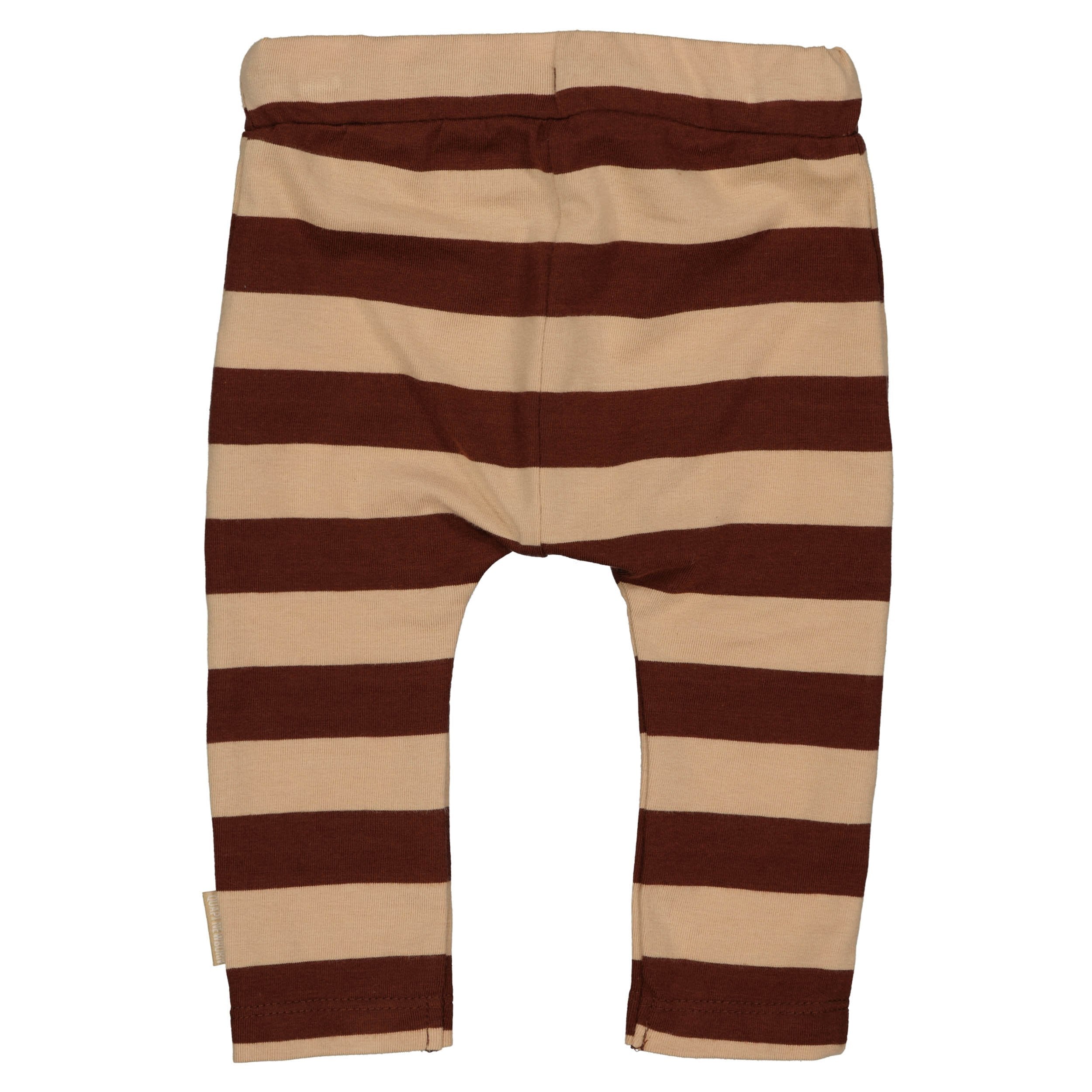 Jongens Pants MART NBW21 van Quapi Newborn in de kleur AOP Sand Stripe  in maat 68.