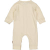 Unisexs Playsuit MELLE NBW21 van Quapi Newborn in de kleur Off White in maat 68.