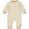 Unisexs Playsuit MELLE NBW21 van Quapi Newborn in de kleur Off White in maat 68.