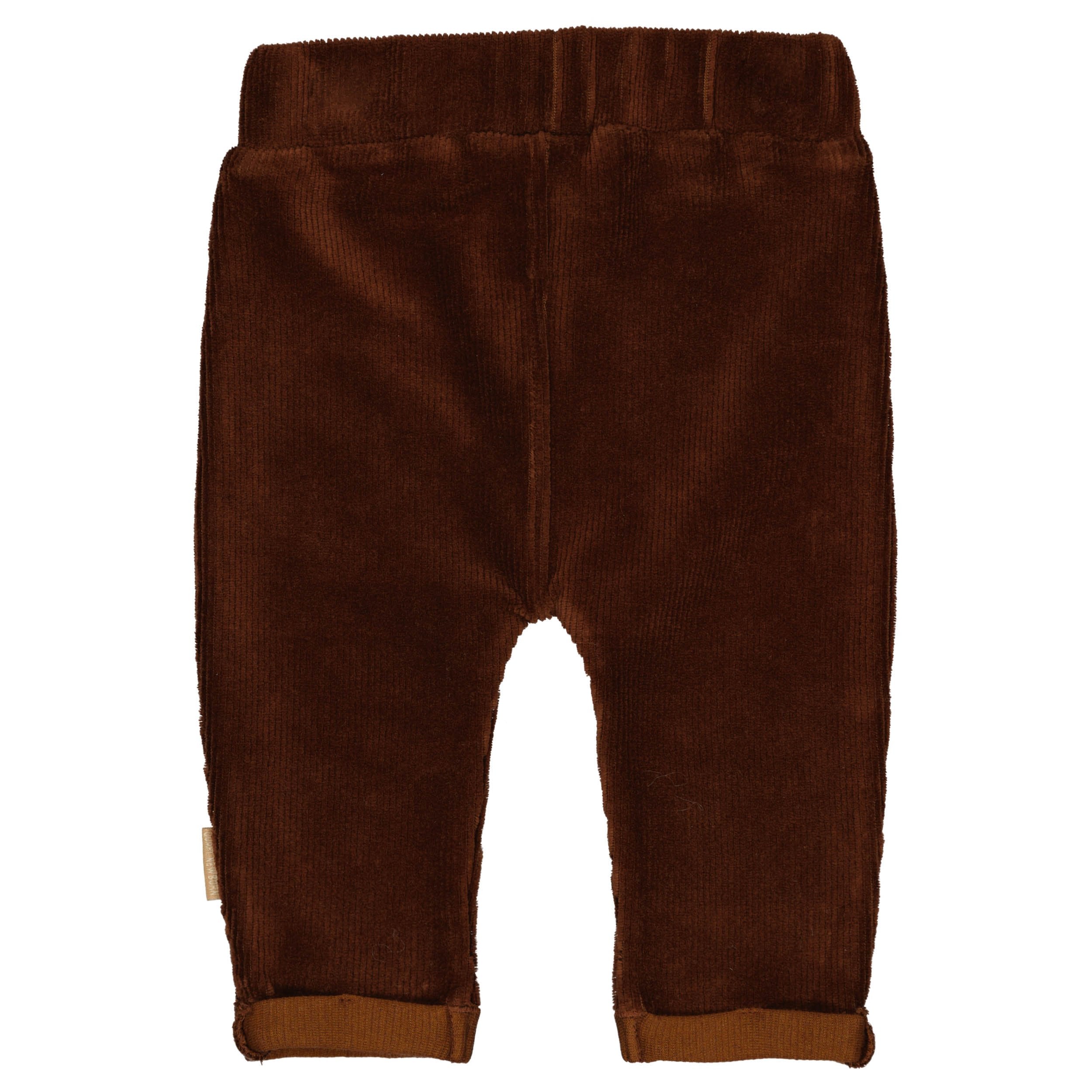 Jongens Pants MEX NBW21 van Quapi Newborn in de kleur Brown Choco in maat 68.