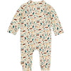 Jongens Playsuit MICK NBW21 van Quapi Newborn in de kleur AOP Multi Graphic  in maat 68.