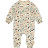 Jongens Playsuit MICK NBW21 van Quapi Newborn in de kleur AOP Multi Graphic  in maat 68.
