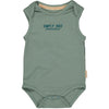 Jongens Bodysuit MILAN NBW21 van Quapi Newborn in de kleur Green Soft  in maat 68.