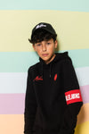 Malelions Malelions Junior Captain Hoodie Black/Red