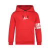 Malelions Malelions Junior Captain Hoodie Red/White