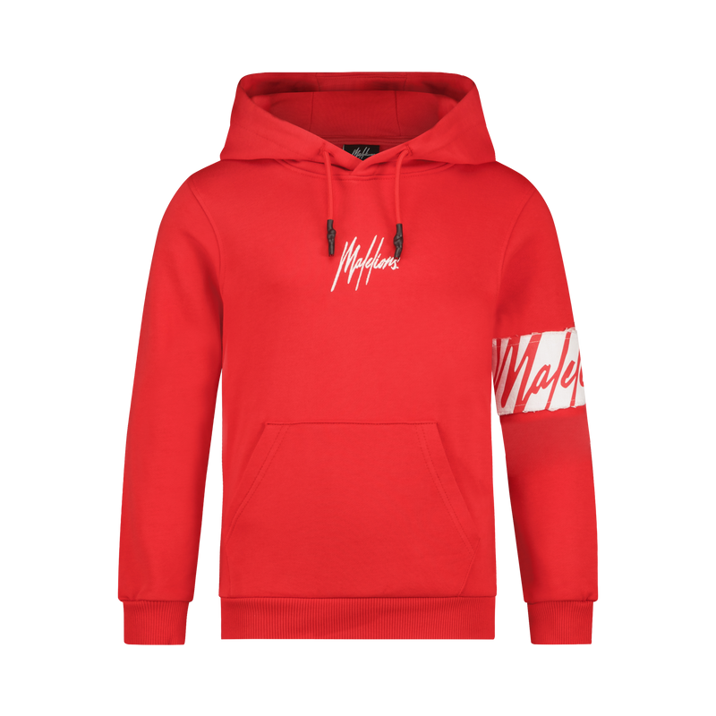 Malelions Malelions Junior Captain Hoodie Red/White