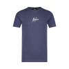 Malelions Malelions Junior Double Signature T-Shirt Navy/White