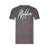 Malelions Malelions Junior Double Signature T-Shirt Antra/Mint