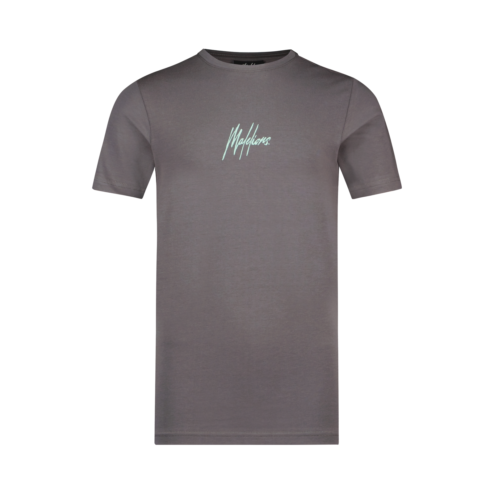 Malelions Malelions Junior Double Signature T-Shirt Antra/Mint
