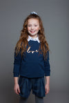 Moodstreet blouse kraagje wit