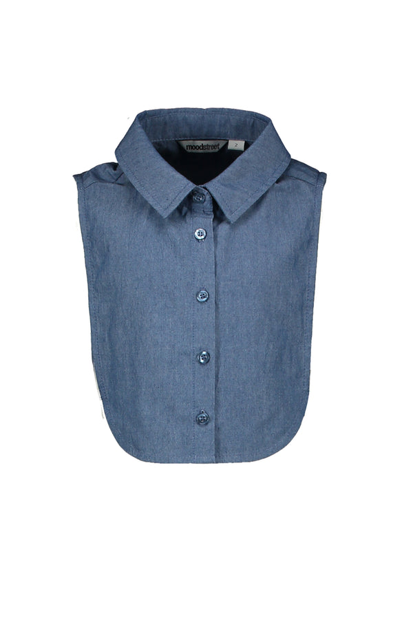 Moodstreet blouse kraagje denim