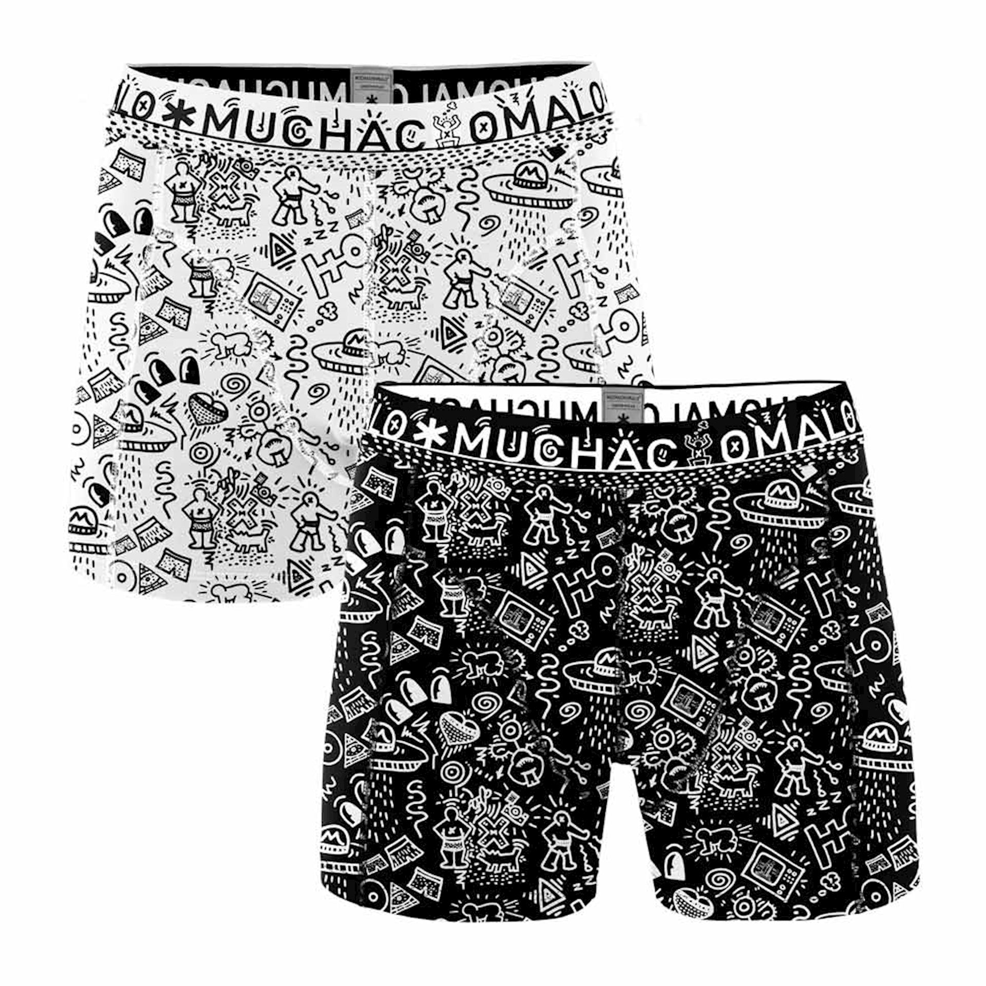 Muchachomalo 2-pack Ondergoed Iconic Art