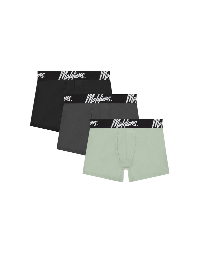 Malelions Junior Boxer 3-Pack Tricolore
