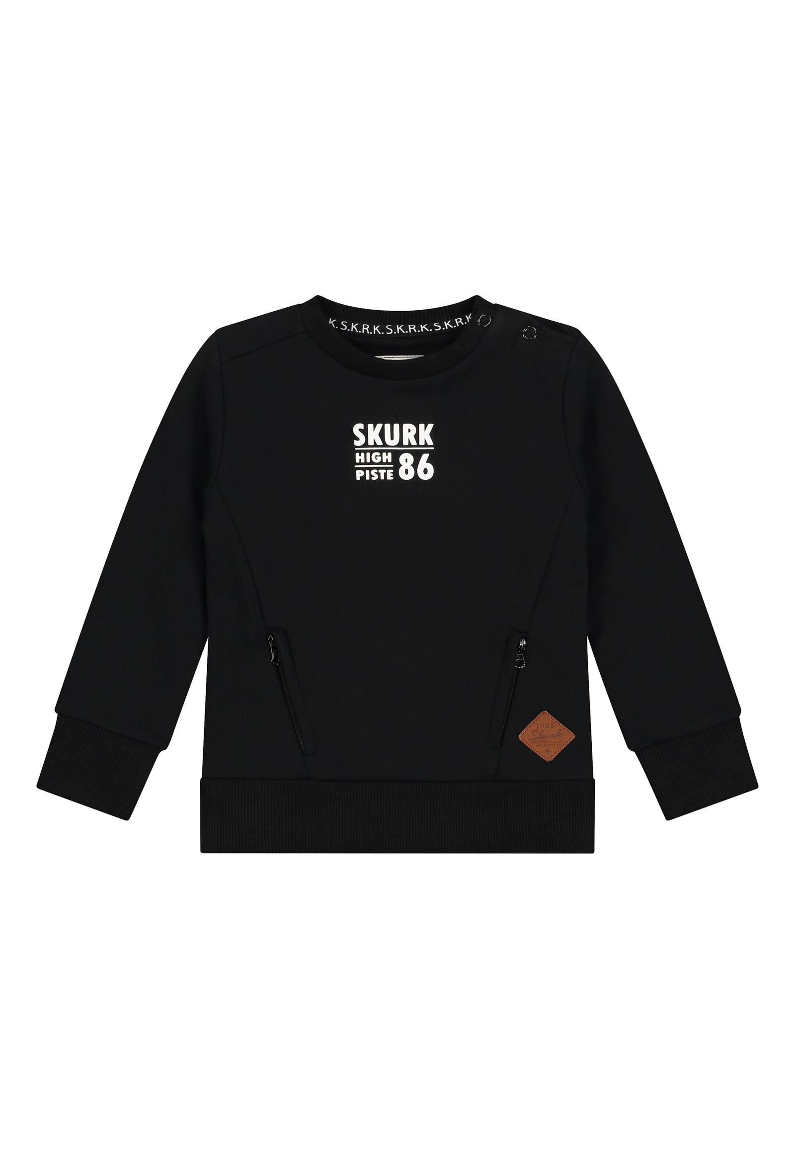 Skurk Hoodie Sem Jet Black