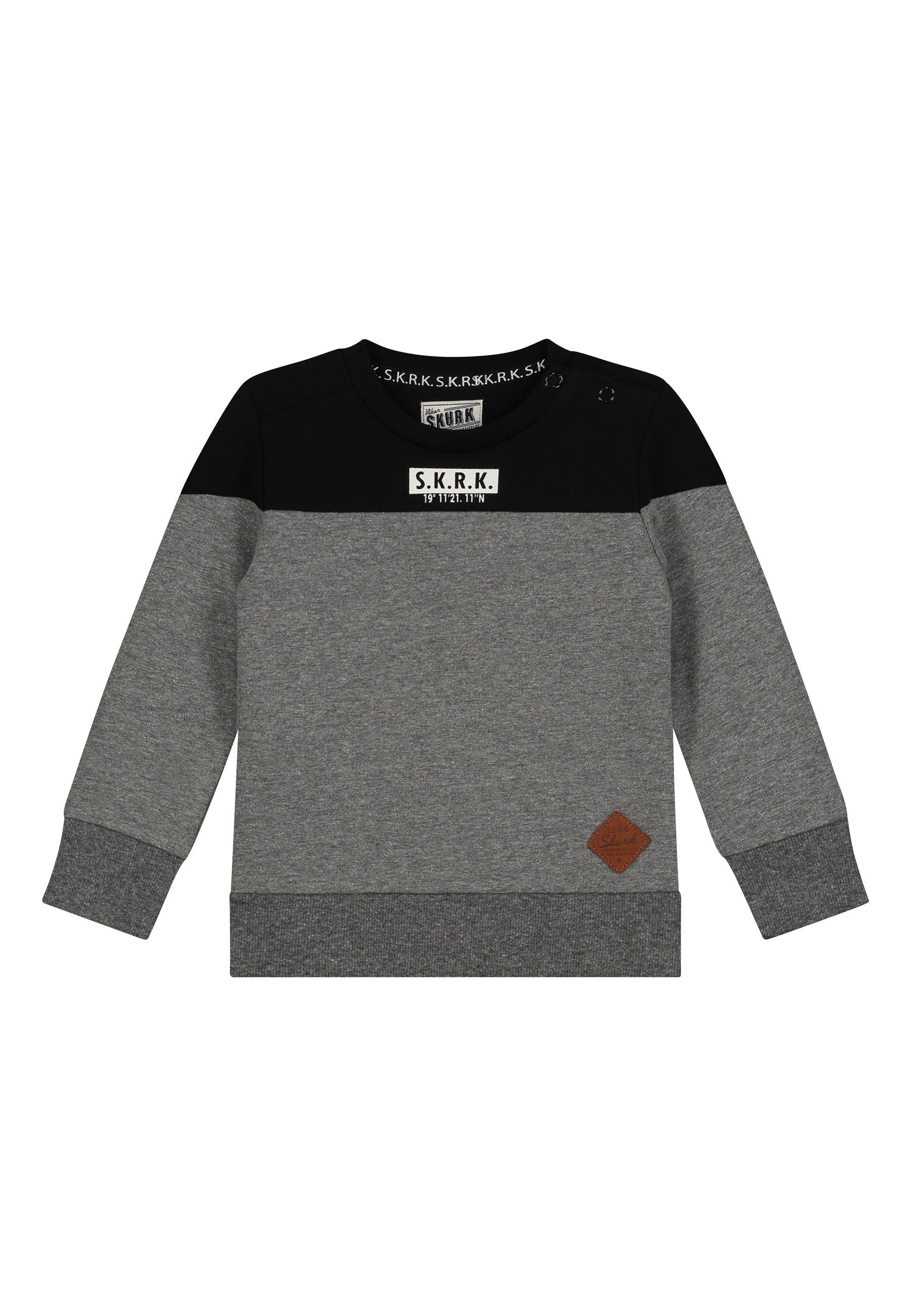 Skurk Little Rebel Sweater Mini Sieb Antra melange