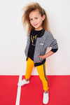 Meisjes Kua t-shirt NoNo days van NoNo in de kleur Navy Blazer in maat 146, 152.