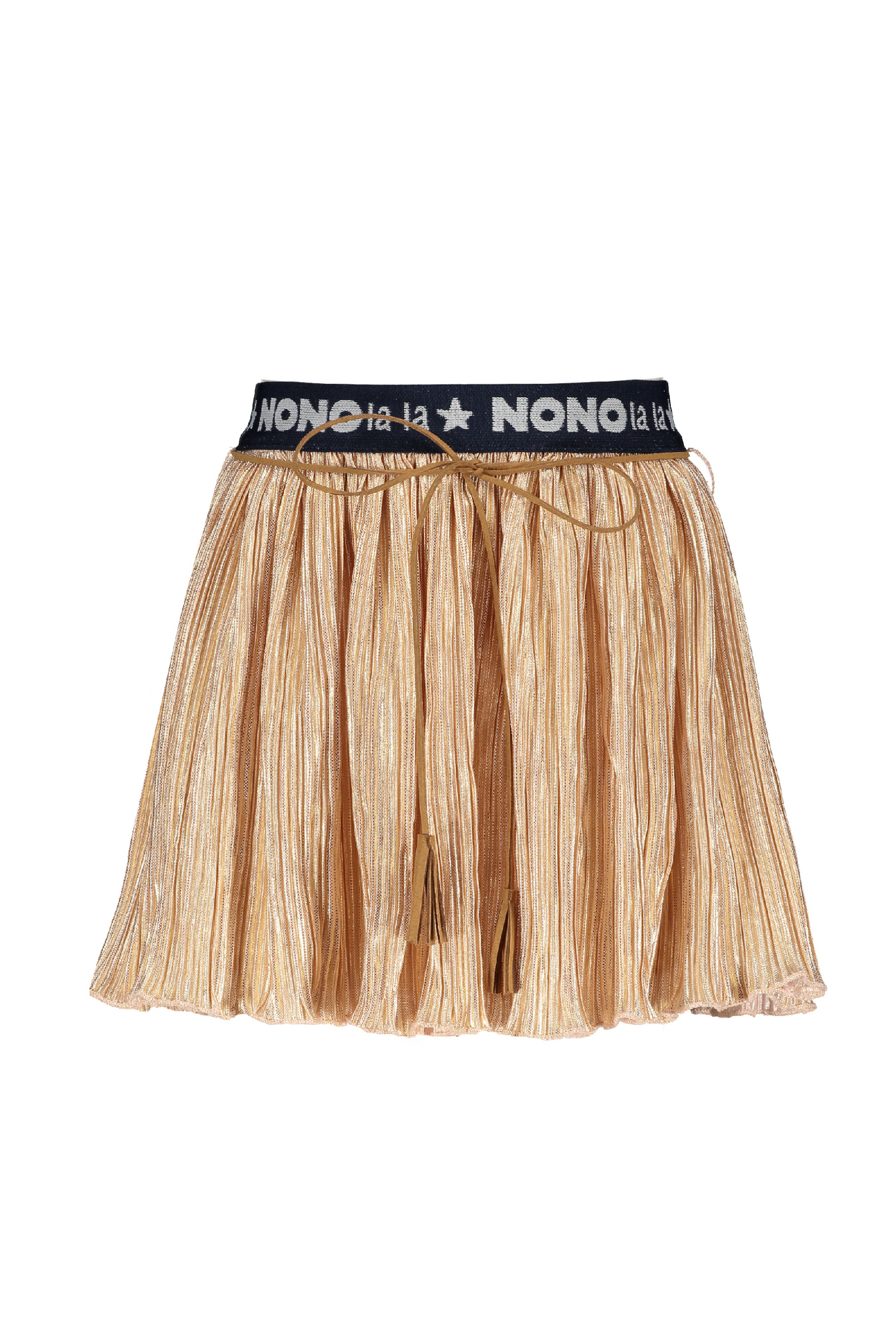 NoNo Nikky pleated skirt branded waistband