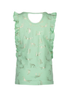 Meisjes Kopa singlet aop leopard van NoNo in de kleur Mint in maat 146, 152.