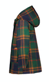 Meisjes Becky Wool jacket with furry hood van NoNo in de kleur Navy in maat 116.