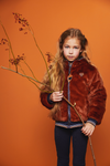 Meisjes Bea Reversible Bomber with hood van NoNo in de kleur Navy in maat 110.