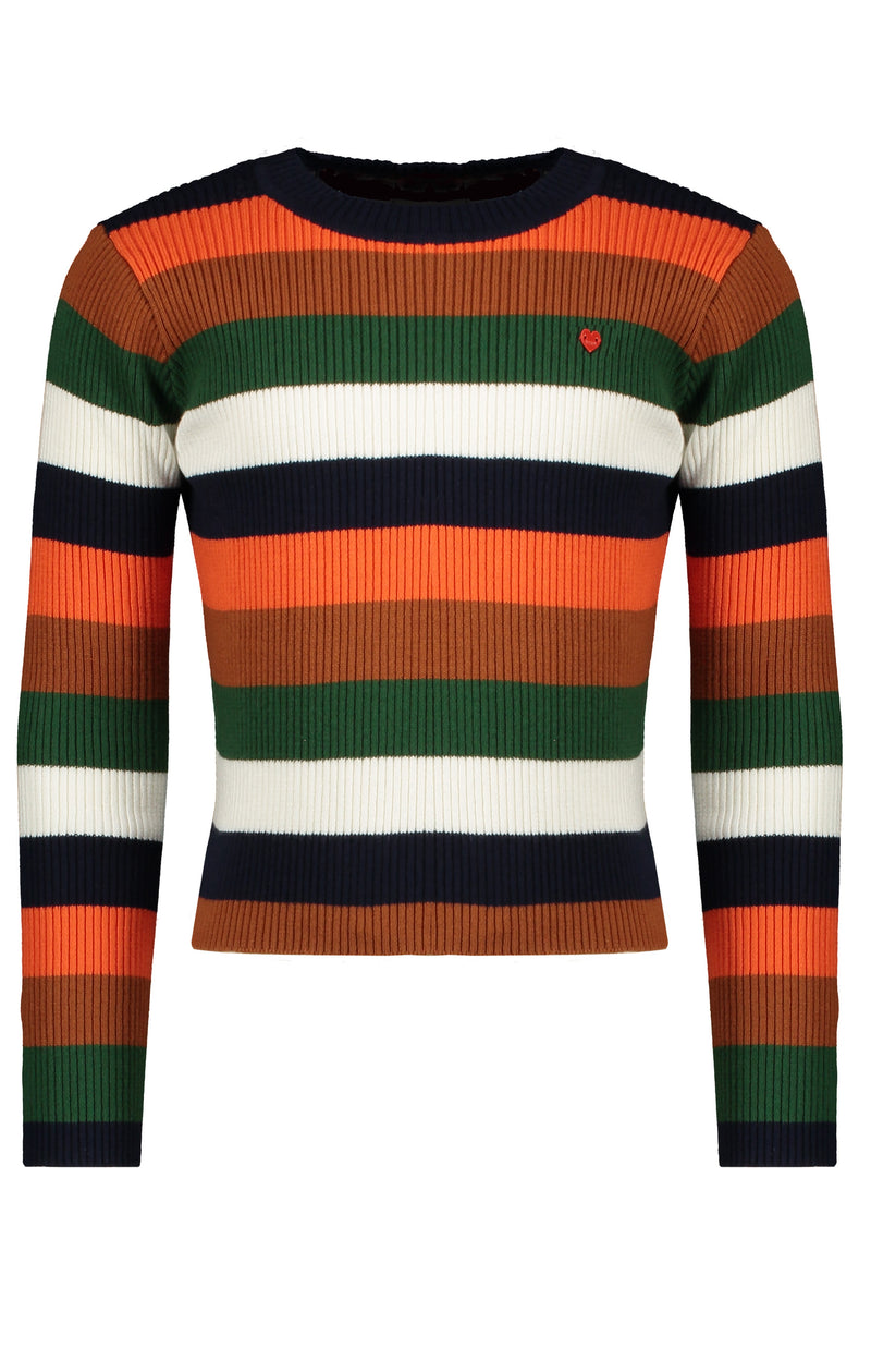 NoNo Kiu kntted tshirt muitcolor stripe