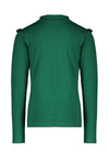 NoNo Kola turtle neck tshirt with fancy V shape ruffle at chest
