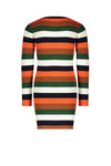 NoNo Maury knitted mulitcolor striped tight dress
