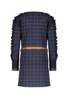 NoNo Monky dress l/sl AOP Check