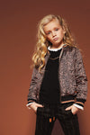 NoNo Donna Reversible cardigan check sweat vs animal aop