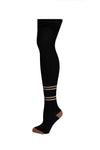 NoNo Lucy tight with fine lurex stripes