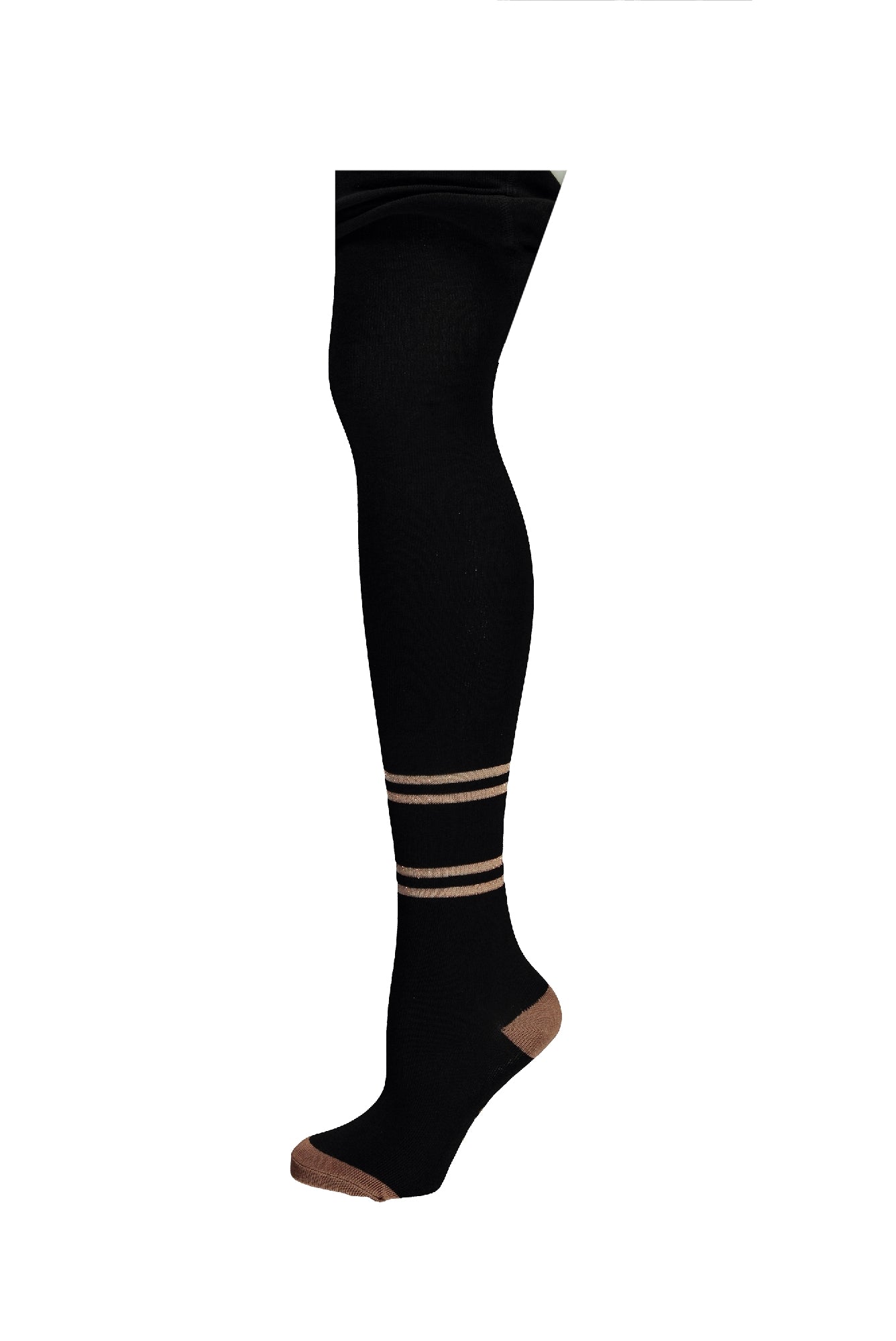 NoNo Lucy tight with fine lurex stripes