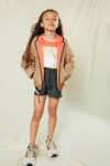 NoNo Recycled Polyester reversible hooded summer jacket Basu