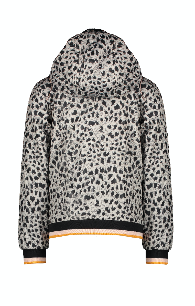 NoNo Billy hooded summer jacket in AOP Animal