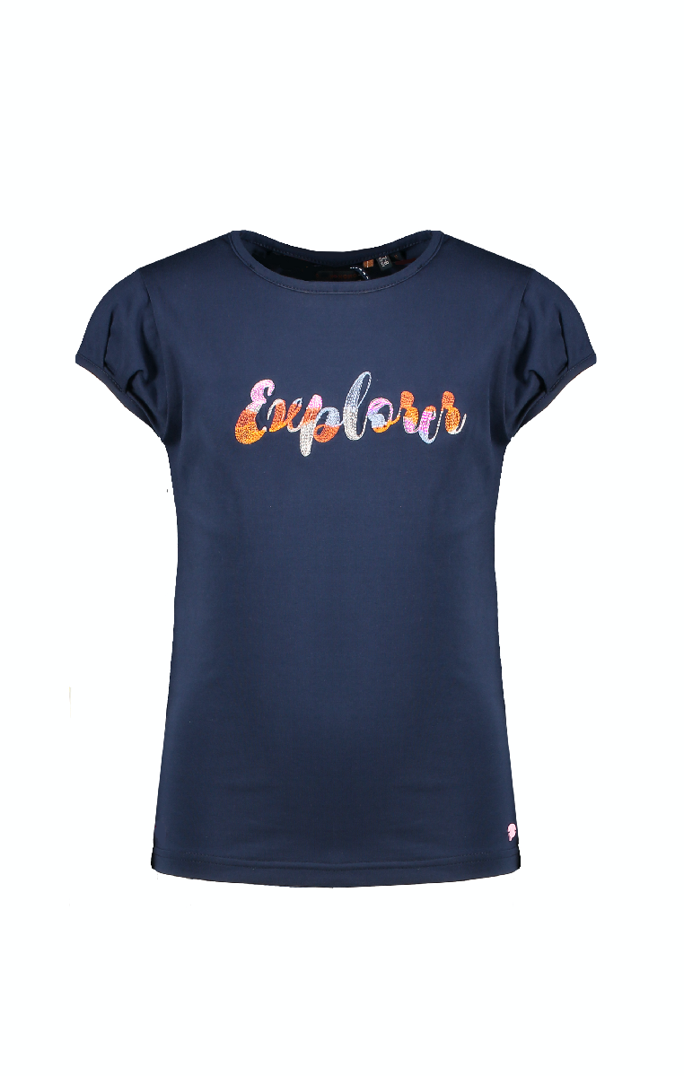 NoNo KamsiA ss T-Shirt Explorer Embroidery