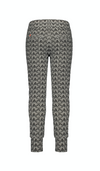 NoNo Soso fancy sweat pants in African Aop with piping detail
