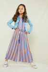 NoNo Sasou jumpsuit s/sl with 7/8 plisse pants