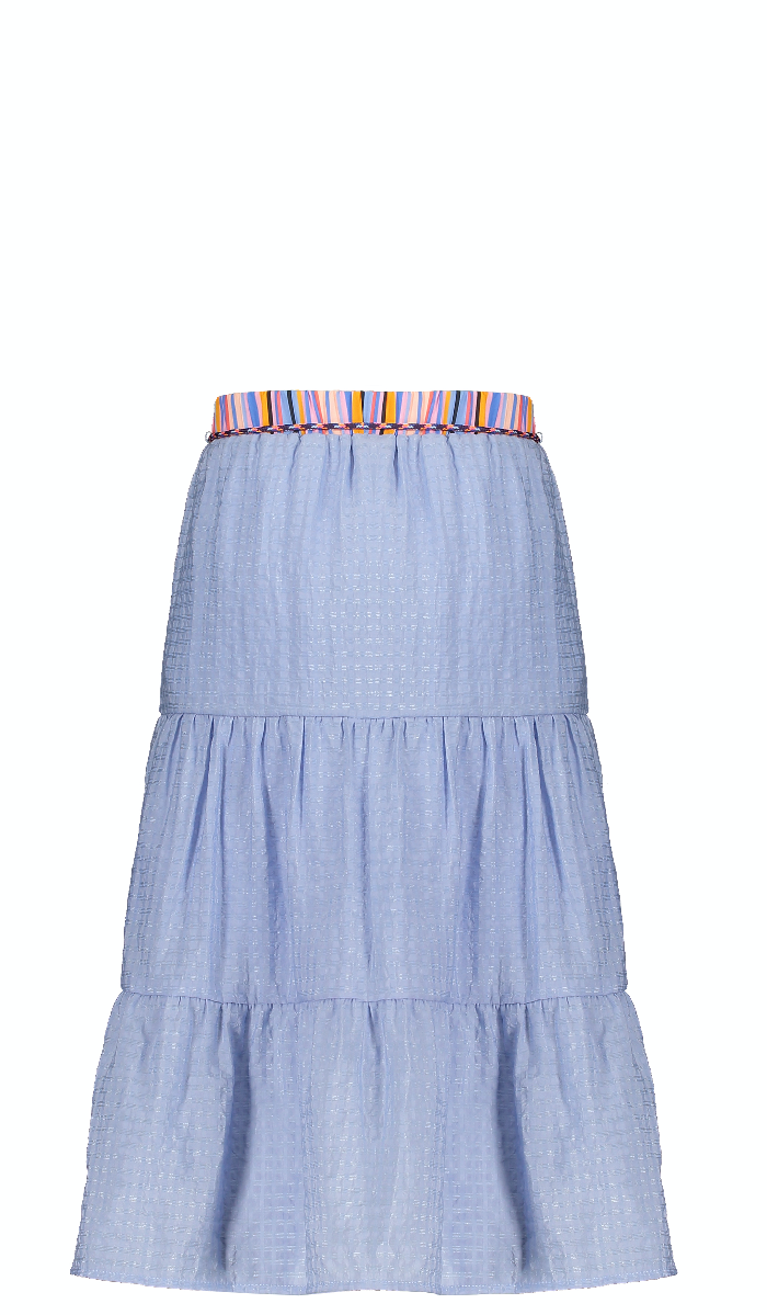NoNo Nael maxi woven skirt with contrast waistband