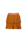 NoNo NikkieB 2 layered short skirt in Pebblestone AOP