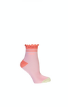 NoNo Rosie normal sock with ruffled edge