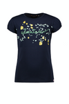 NoNo Kamsi tshirt capsleeve with Adventure print