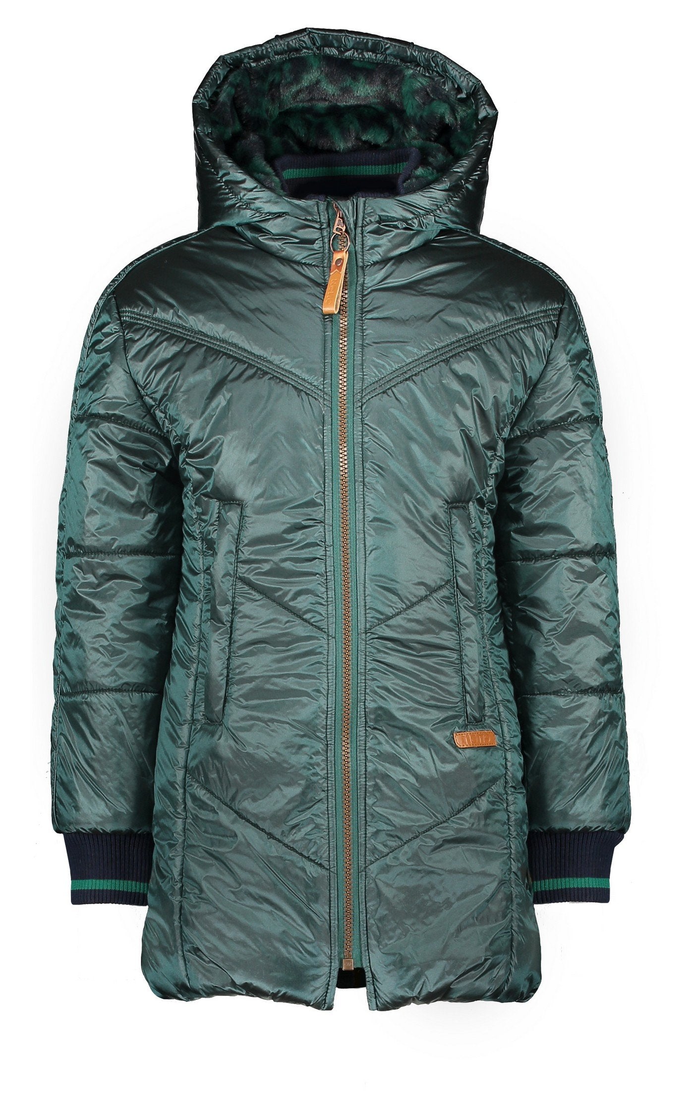 NoNo Becky long hooded jacket