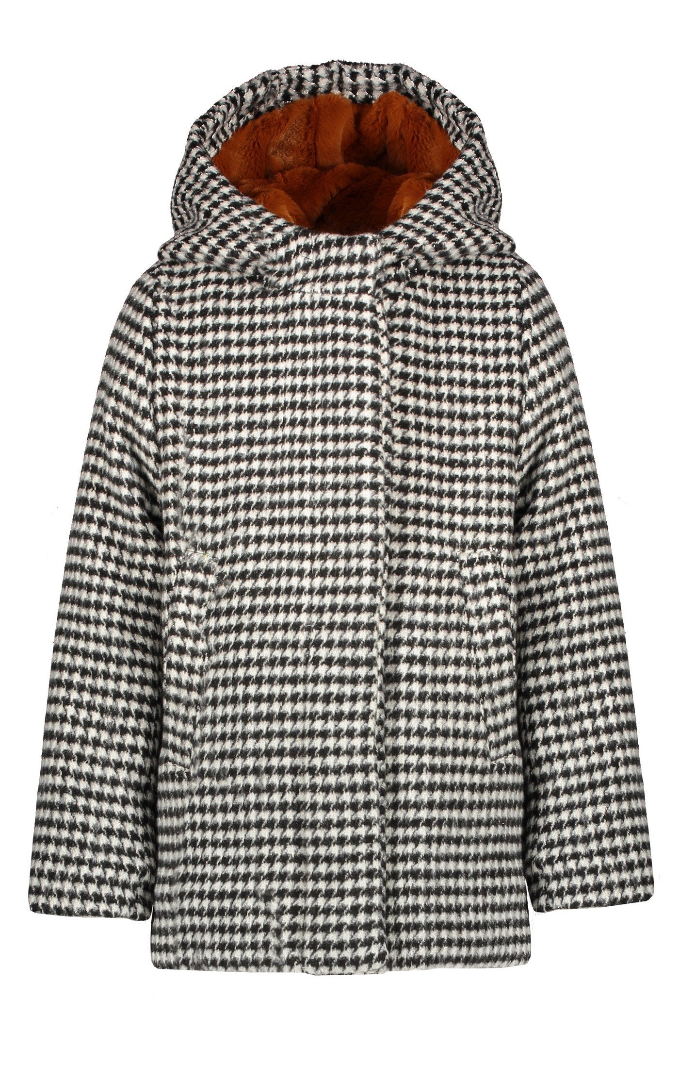 NoNo Badras classic wooly hooded jacket