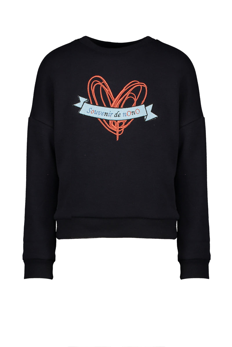 NoNo Kessa sweater artwork on chest