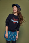 NoNo Kessa sweater artwork on chest