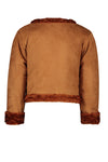 NoNo Delif reversible cardigan Fake suede+velvet fur