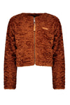 NoNo Delif reversible cardigan Fake suede+velvet fur