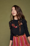 NoNo Kus longsleeve Traveller print