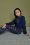 NoNo KusB long puffed sleeve tshirt Magic embroidery