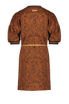 NoNo Milly AOP leopard sweat dress s/sl